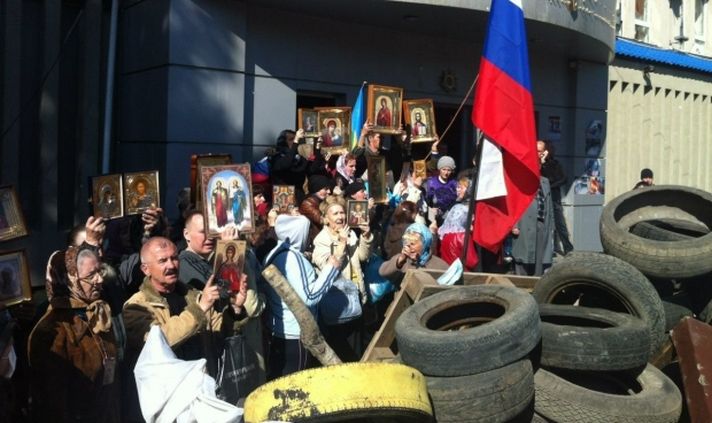 Луганск, референдум, ДНР, сепаратизм, захват зданий, захват СБУ, Луганская республика