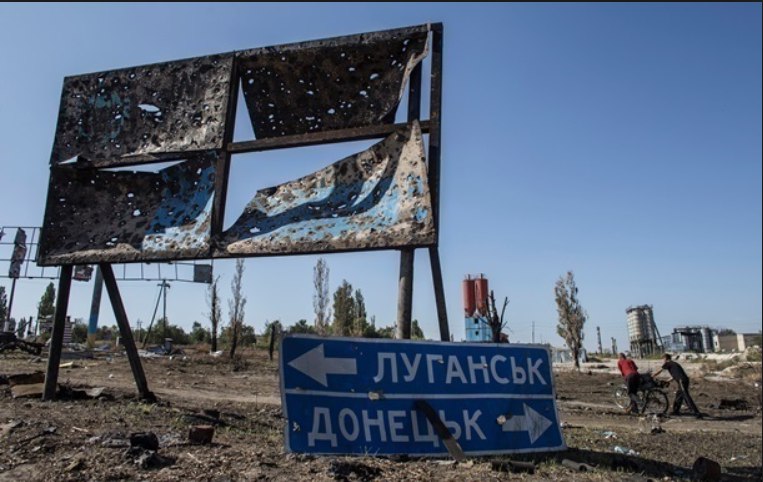 война на Донбассе, обстрел Донецка, сводки боевых действий на Донбассе